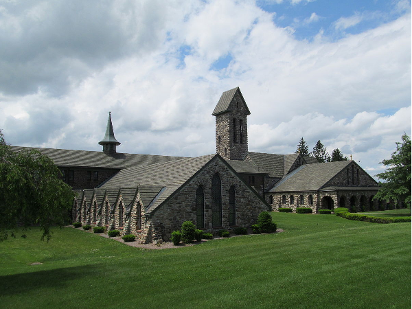 Spencer Ma Real Estate. St. Joseph's Abbey in Spencer Ma